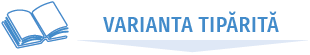 Varianta tiparita